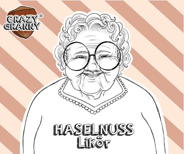 Haselnuss - Crazy Granny Likör