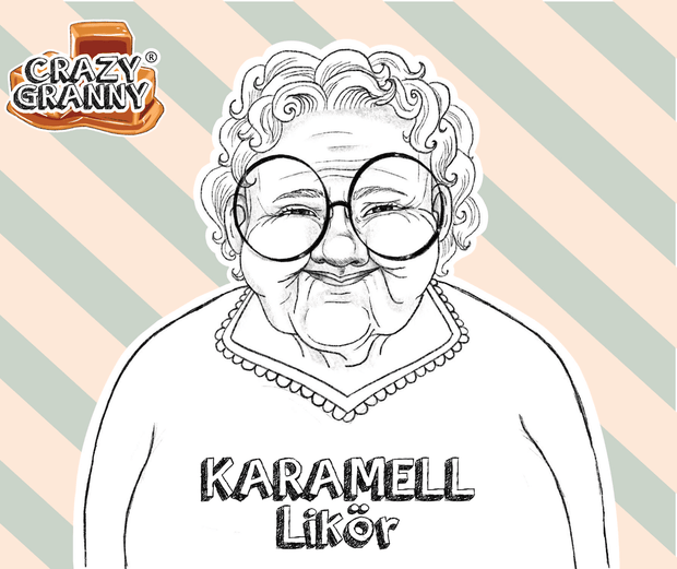 Karamell - Crazy Granny Likör